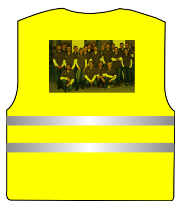 Gilet imprimé en quadrichromie Gilet imprimé en quadrichromie