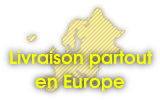 Livraison de gilets de sécurité partout en europe : Belgique, France, Luxembourg, Suisse, ...
